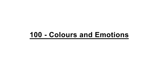 Colours and Emotions