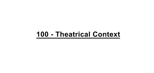 Theatrical Context